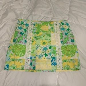 Lilly Pulitzer mini skirt